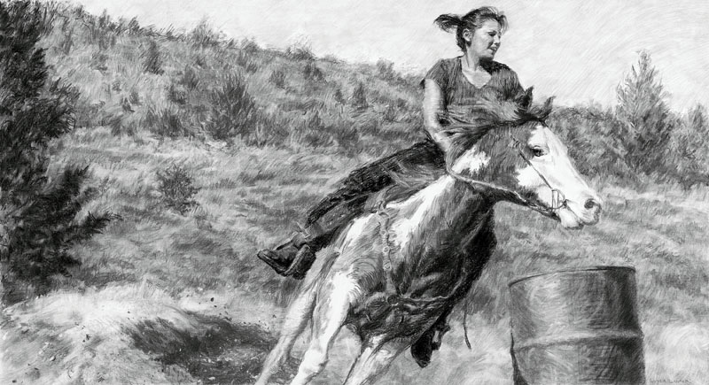 Barrel Racer-jeJohn