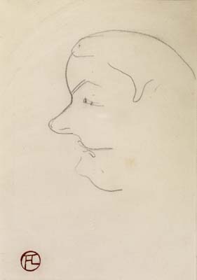 87 Toulous Lautre  Portrait of a Woman 2