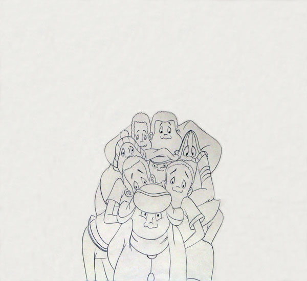 Fat Albert Original Production Drawing 2
