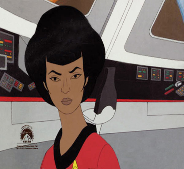 Star Trek Lt. Uhura Original Production Cel