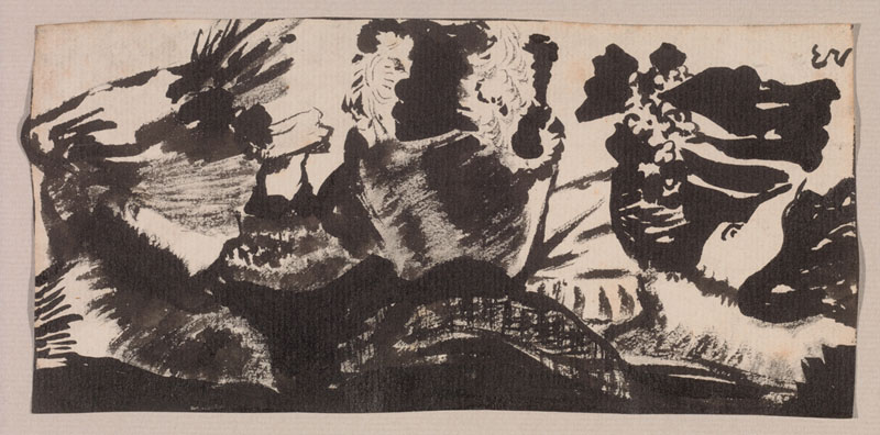 Eduard Vuillard [ French , 1868-1940 ] WOMEN IN AN AUDIENCE FROM BEHIND 