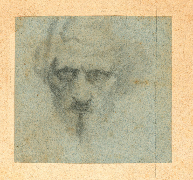 Jean Baptiste Carpeaux [ French 1827-1875 ] SELF PORTRAIT , DYING