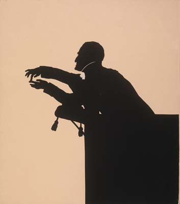 Auguste Amant Constant  Fidele Edouart [ French 1789-1861 ] THE ENGLISH EVANGELIST , CHARLES SIMIEON  [ comprised of 9 silhouettes ] 8