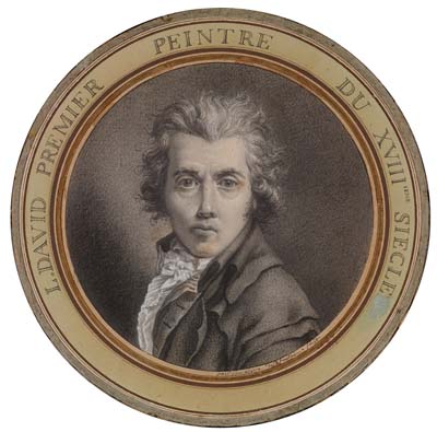 Pierre Maximillien Delafontaine [French, 1777-1860] JACQUE LOUIS DAVID IN PRISON