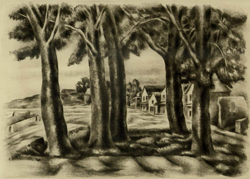 Albert Heckman - Deserted Village